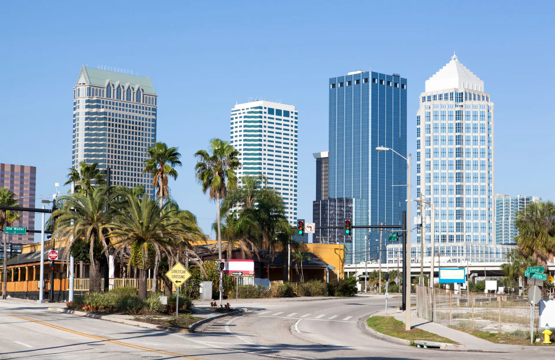 Downtown Tampa, Florida skyline — the local SEO Tampa market where senior consulting earns its premium
